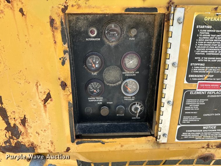 image for item NT9317 Sullivan-palatek  D185 air compressor