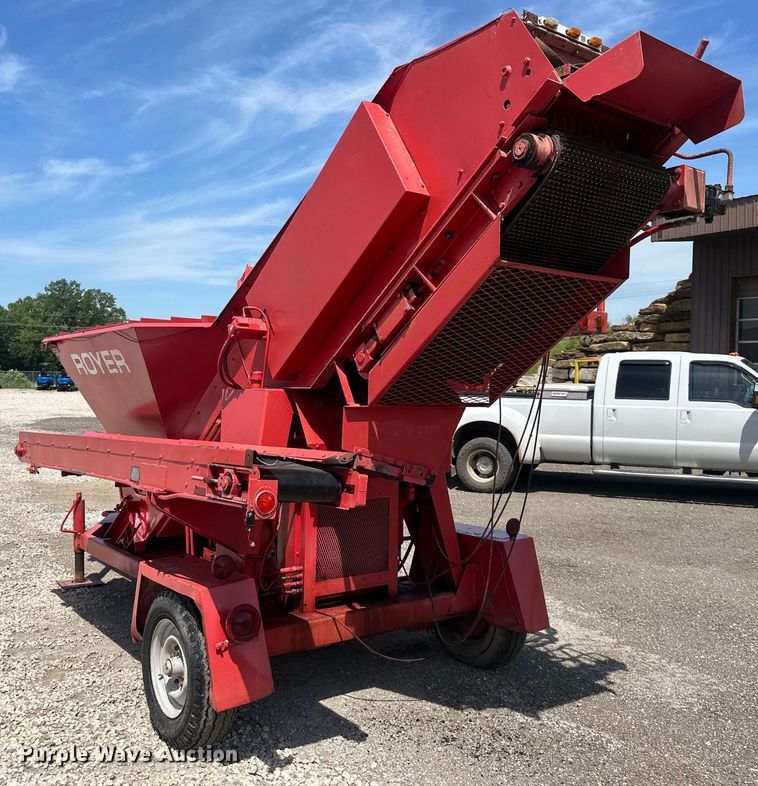 image for item NT9345 The Royer  Turf pulverizer  shredder mixer 