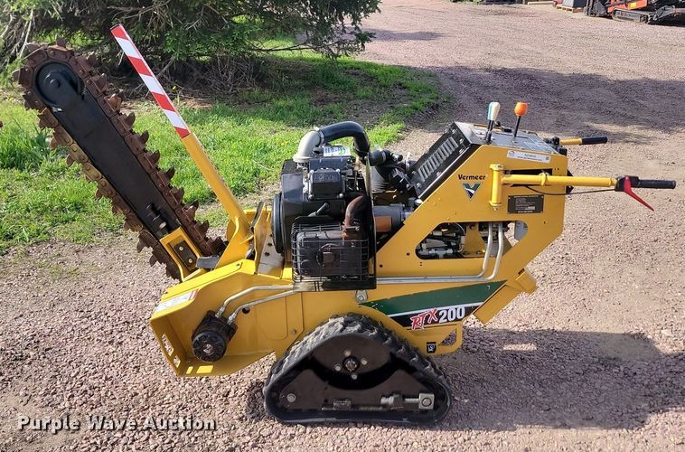 image for item NZ9855 2018 Vermeer  RTX200 trencher