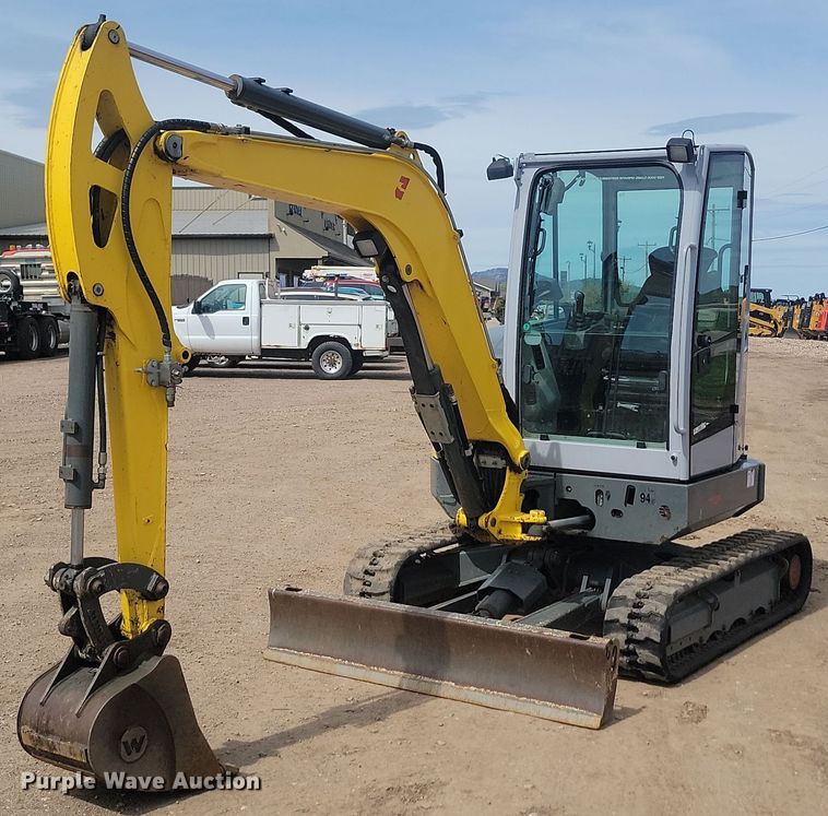 image for item NZ9880 Wacker Neuson EZ36 mini excavator