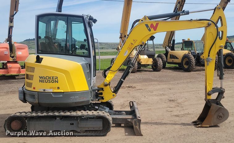 image for item NZ9880 Wacker Neuson EZ36 mini excavator