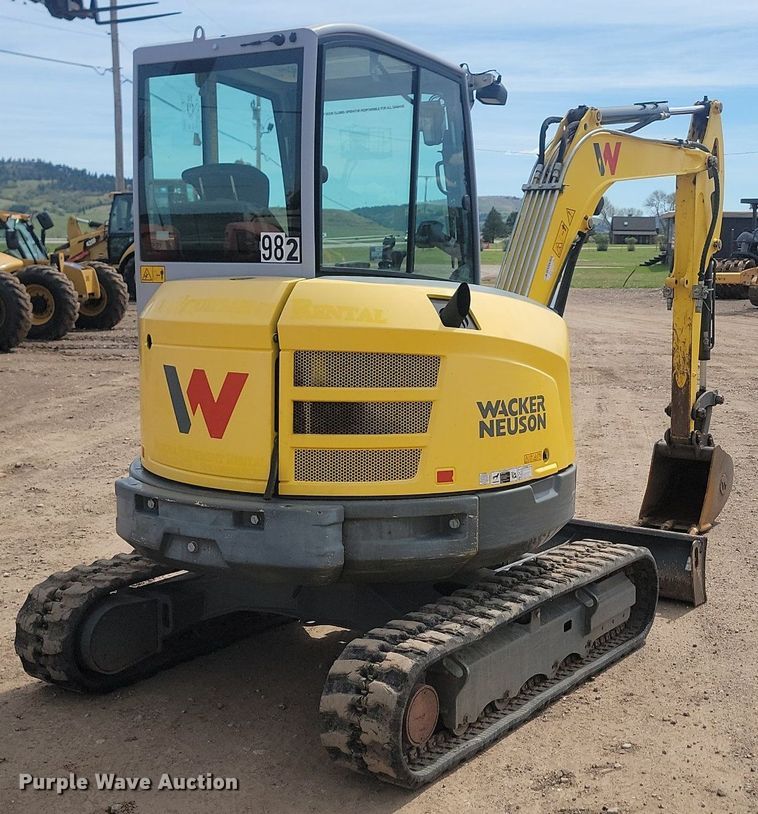 image for item NZ9880 Wacker Neuson EZ36 mini excavator