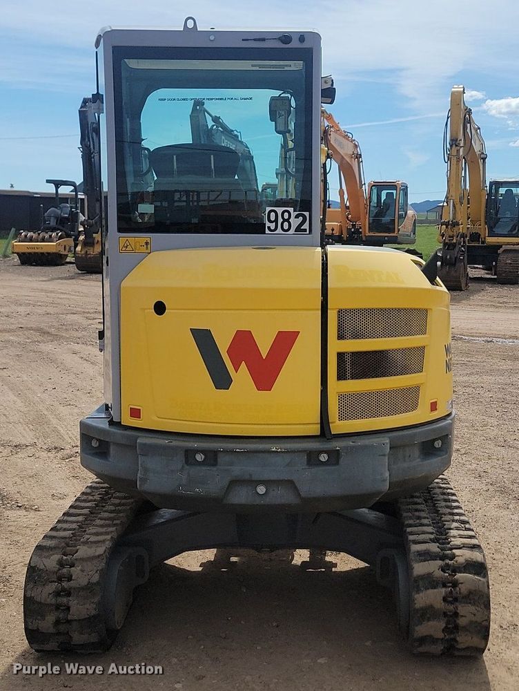 image for item NZ9880 Wacker Neuson EZ36 mini excavator