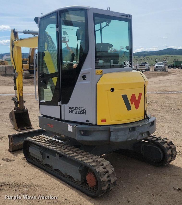 image for item NZ9880 Wacker Neuson EZ36 mini excavator