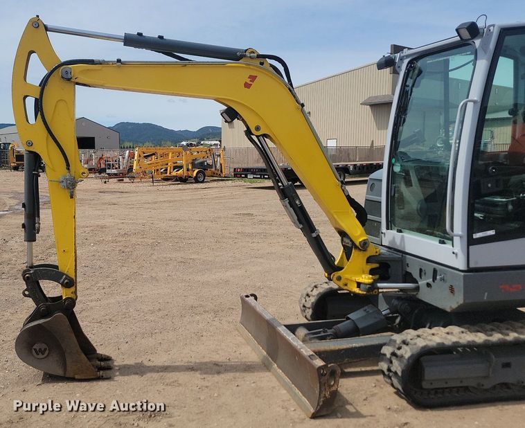 image for item NZ9880 Wacker Neuson EZ36 mini excavator