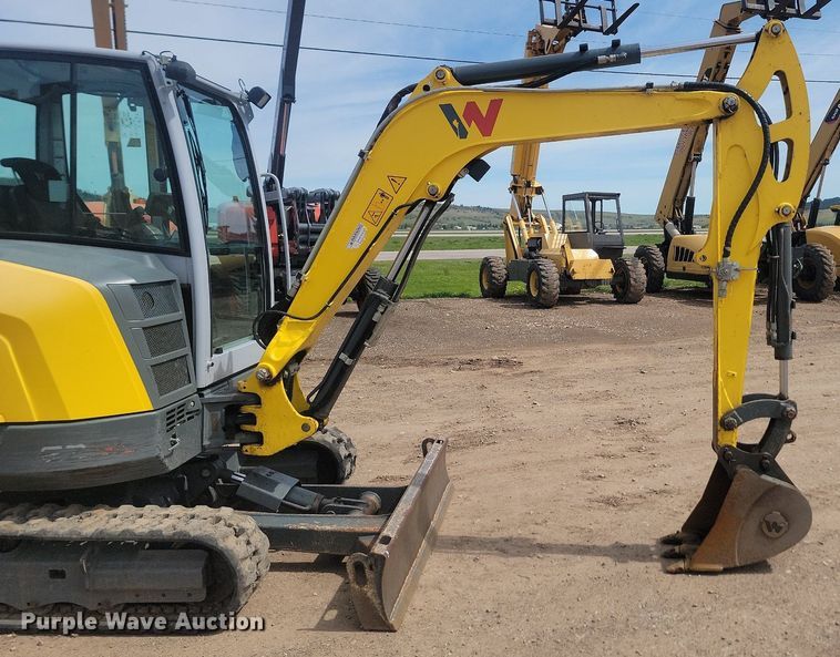 image for item NZ9880 Wacker Neuson EZ36 mini excavator