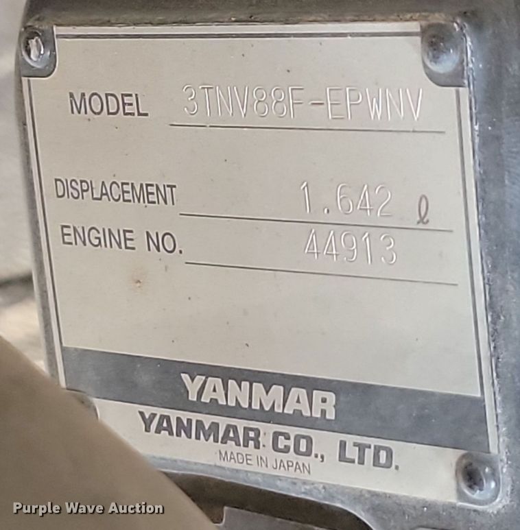 image for item NZ9880 Wacker Neuson EZ36 mini excavator