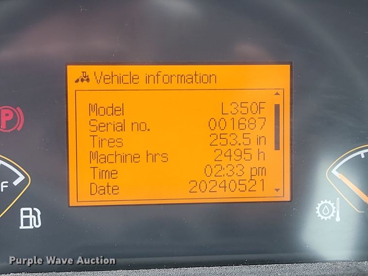 image for item NZ9890 2014 Volvo L350F wheel loader