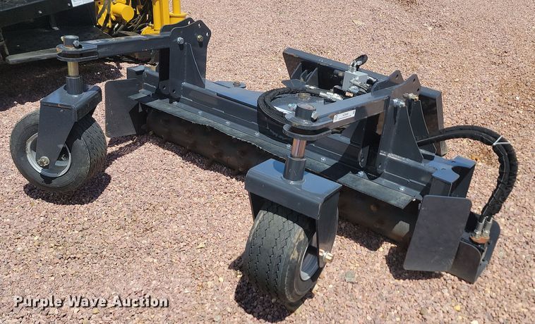 image for item NZ9898 2023 LandHonor PR-12-72W skid steer power rake