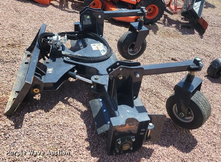 image for item NZ9898 2023 LandHonor PR-12-72W skid steer power rake