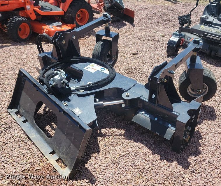 image for item NZ9898 2023 LandHonor PR-12-72W skid steer power rake