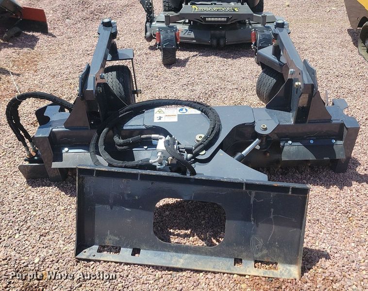 image for item NZ9898 2023 LandHonor PR-12-72W skid steer power rake