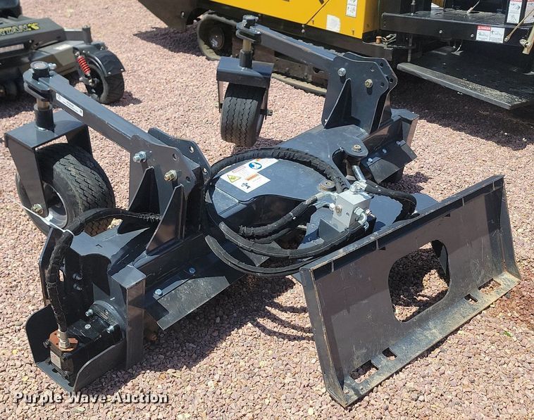 image for item NZ9898 2023 LandHonor PR-12-72W skid steer power rake