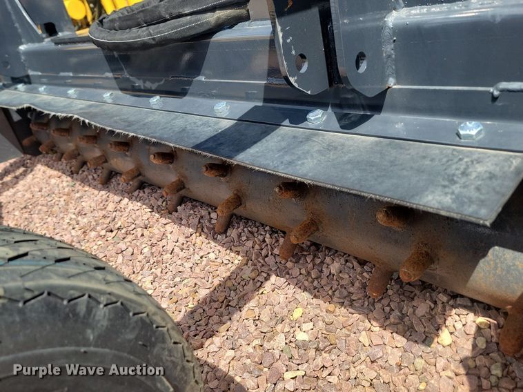 image for item NZ9898 2023 LandHonor PR-12-72W skid steer power rake