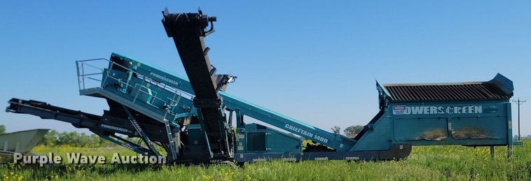 image for item NZ9900 Powerscreen Chieftain 1400 screening plant
