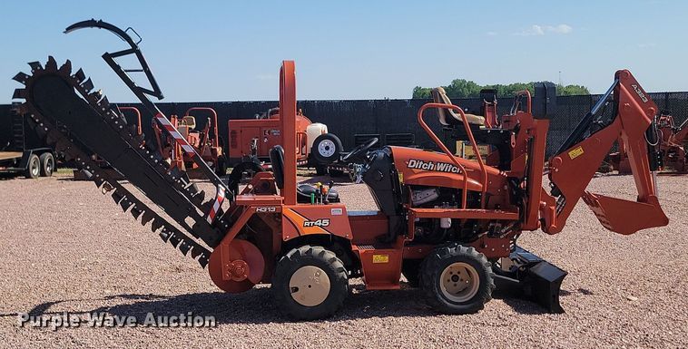 image for item NZ9912 2018 Ditch Witch RT45 trencher