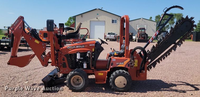 image for item NZ9912 2018 Ditch Witch RT45 trencher