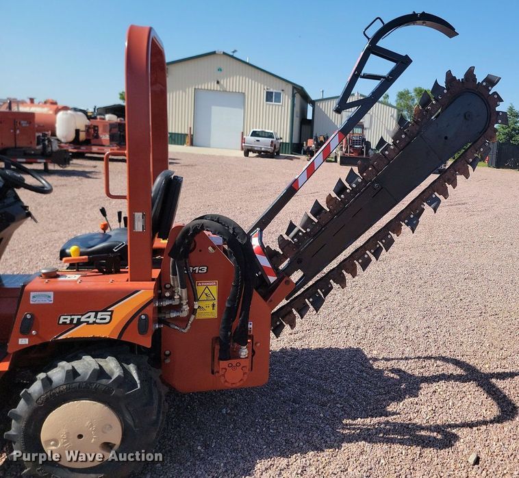image for item NZ9912 2018 Ditch Witch RT45 trencher
