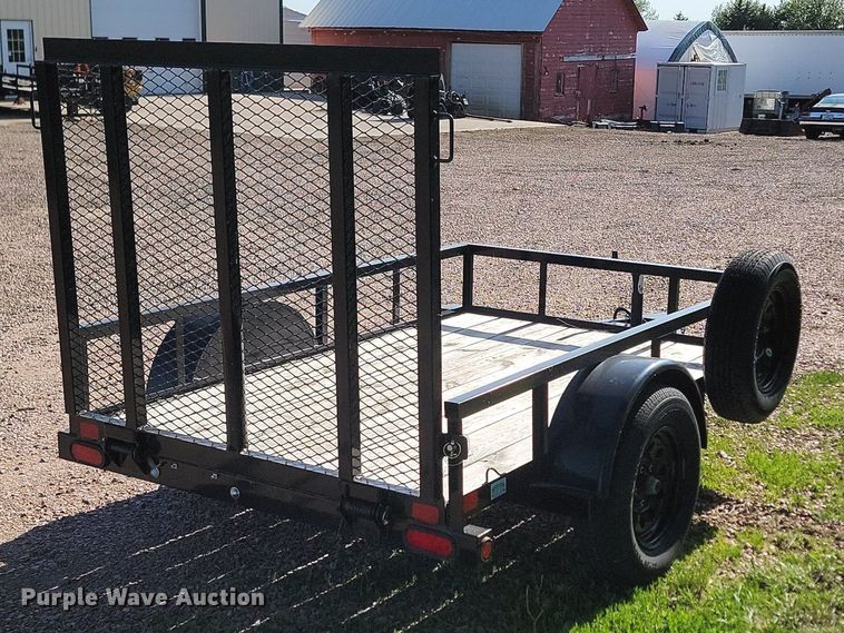 image for item NZ9914 2022 Big Tex 30SA utility trailer