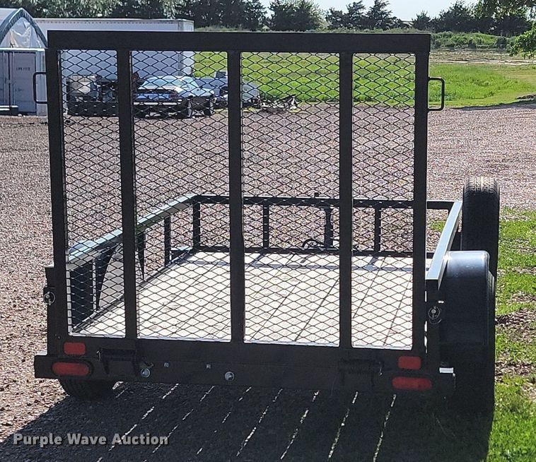 image for item NZ9914 2022 Big Tex 30SA utility trailer