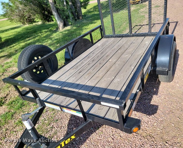 image for item NZ9914 2022 Big Tex 30SA utility trailer
