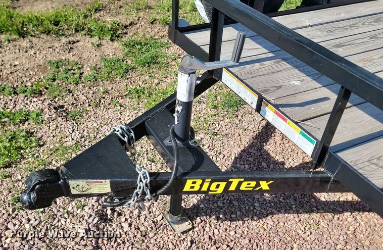 image for item NZ9914 2022 Big Tex 30SA utility trailer