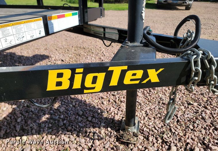 image for item NZ9914 2022 Big Tex 30SA utility trailer