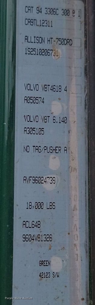 image for item NZ9917 1997 Volvo Autocar fuel / lube truck