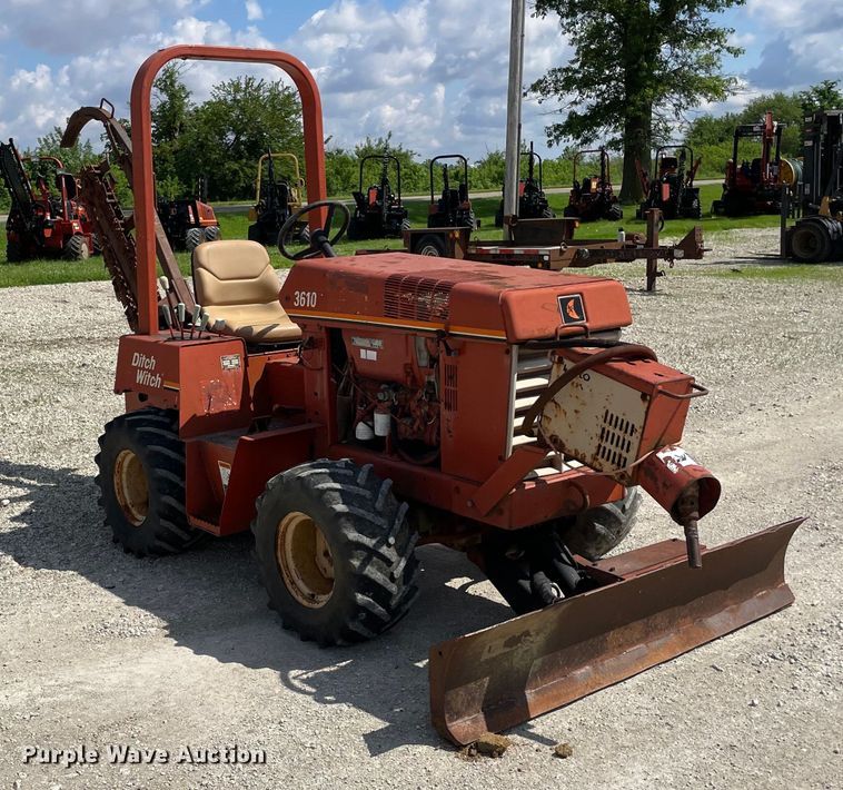 image for item OG9963 1995 Ditch Witch 3610 trencher