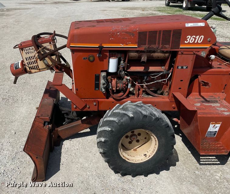 image for item OG9963 1995 Ditch Witch 3610 trencher