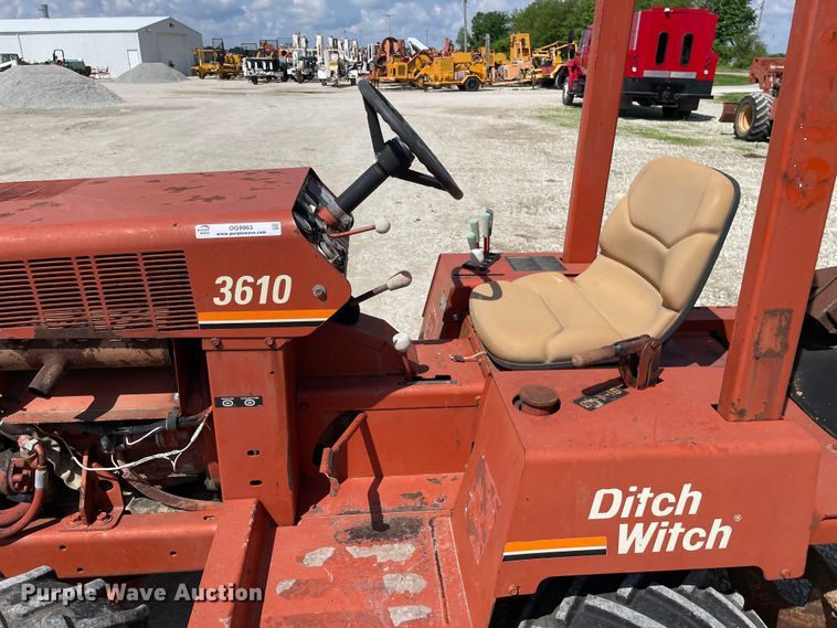 image for item OG9963 1995 Ditch Witch 3610 trencher