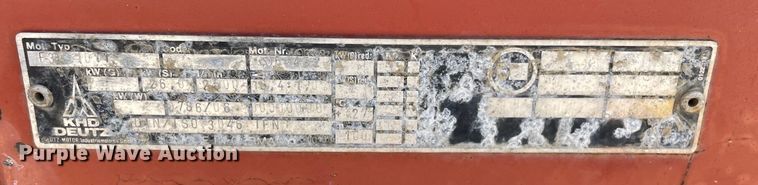 image for item OG9963 1995 Ditch Witch 3610 trencher