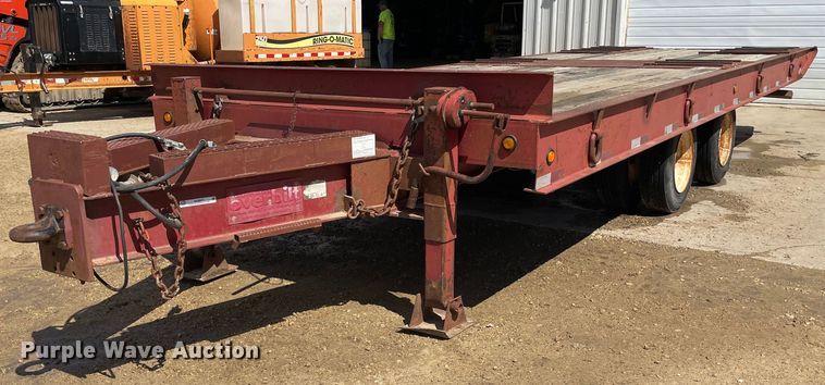 image for item OG9977 2004 Overbilt  tilt deck equipment trailer