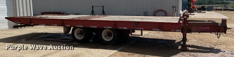 image for item OG9977 2004 Overbilt  tilt deck equipment trailer