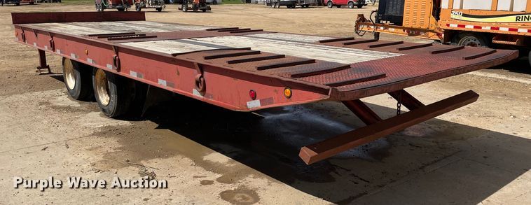 image for item OG9977 2004 Overbilt  tilt deck equipment trailer