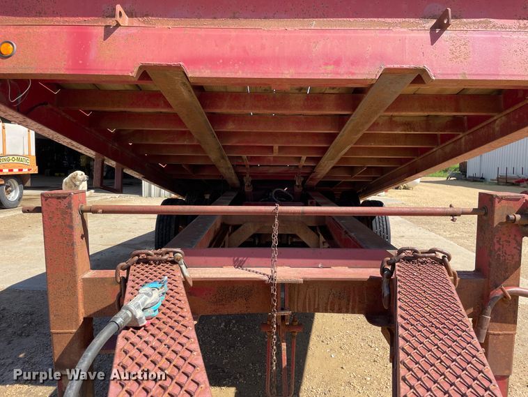 image for item OG9977 2004 Overbilt  tilt deck equipment trailer