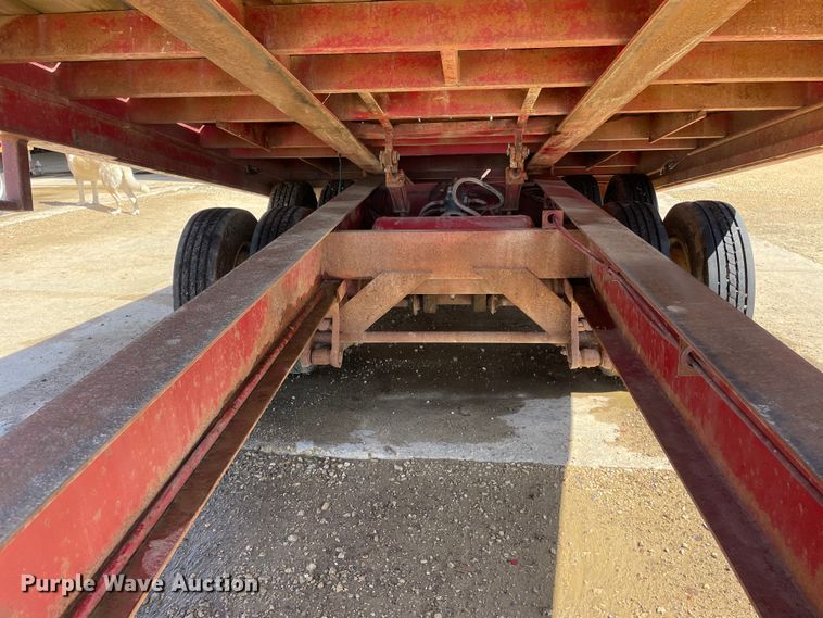 image for item OG9977 2004 Overbilt  tilt deck equipment trailer