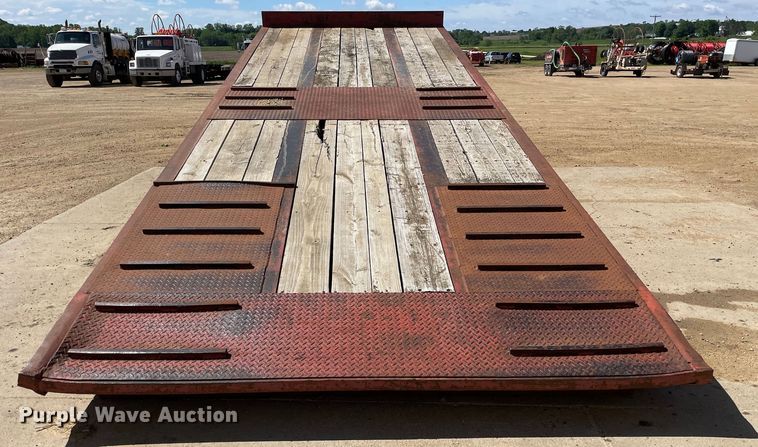 image for item OG9977 2004 Overbilt  tilt deck equipment trailer