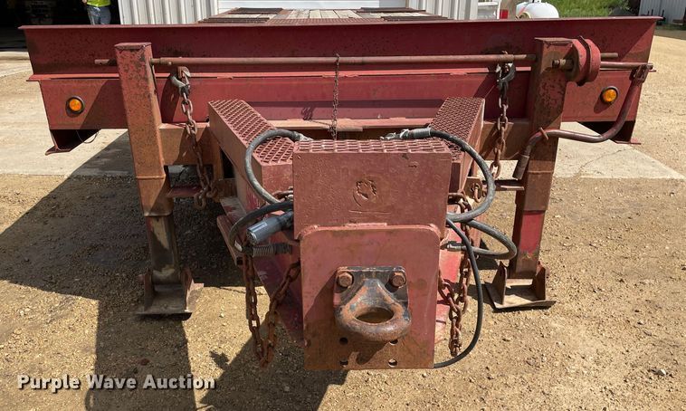 image for item OG9977 2004 Overbilt  tilt deck equipment trailer