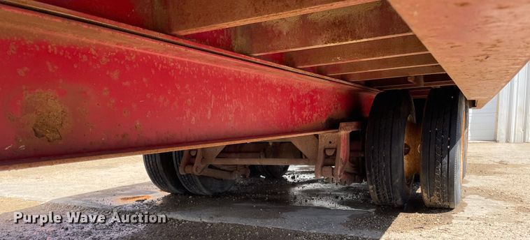 image for item OG9977 2004 Overbilt  tilt deck equipment trailer