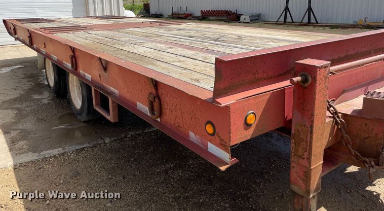 image for item OG9977 2004 Overbilt  tilt deck equipment trailer