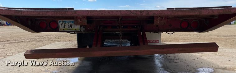 image for item OG9977 2004 Overbilt  tilt deck equipment trailer