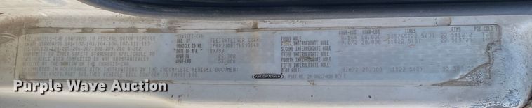 image for item OG9979 2000 Freightliner  FL80 roll-off container truck