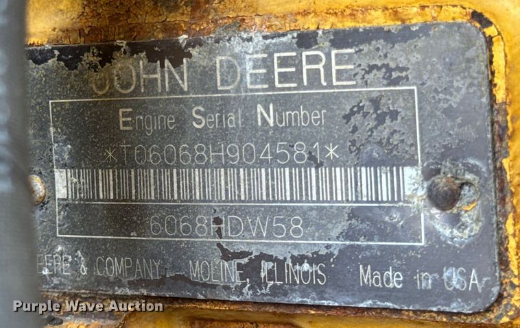 image for item OH9029 2002 John Deere  672CH Series II motor grader