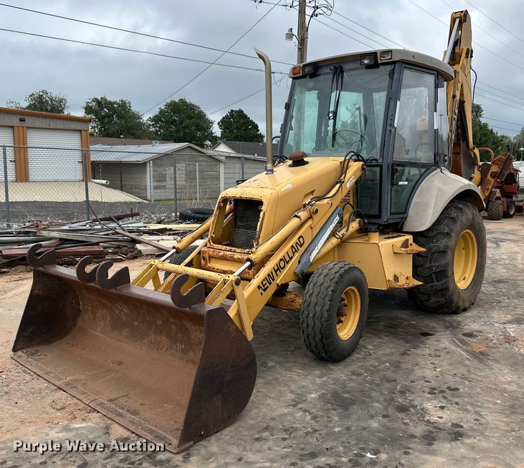 image for item OI9138 1996 New Holland 555E backhoe