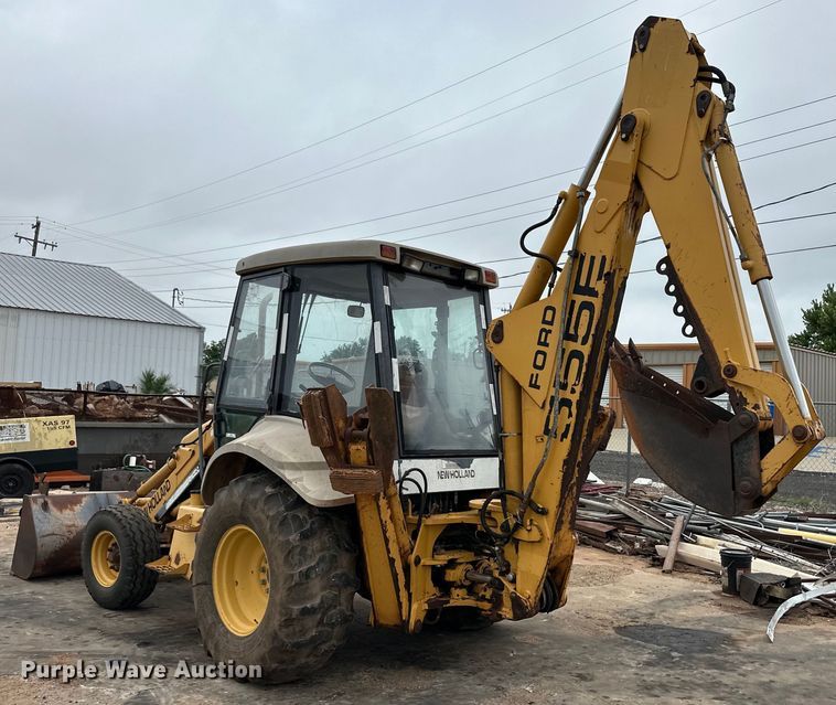 image for item OI9138 1996 New Holland 555E backhoe
