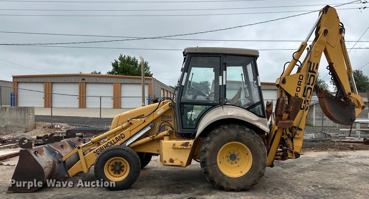 image for item OI9138 1996 New Holland 555E backhoe