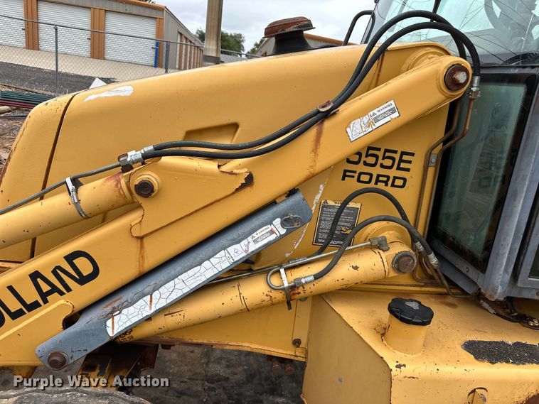 image for item OI9138 1996 New Holland 555E backhoe