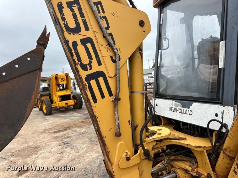 image for item OI9138 1996 New Holland 555E backhoe
