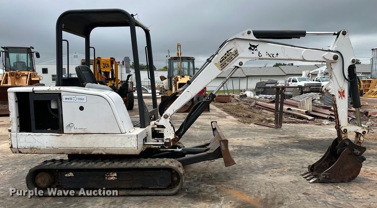 image for item OI9141 1999 Bobcat 331 mini excavator